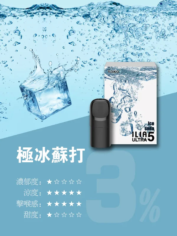 【 L倉 】ILIA哩亞 Ultra5煙彈  買四盒送主機